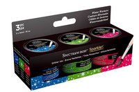 Spectrum Noir Sparkle Glitter Inks: Winter Warmers - mustesetti