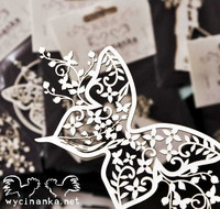 Summer Wedding:  Butterfly Ornament  - leikekuviopakkaus