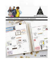 Capitol Chic Design Monthly Sticker Book: Bold - tarrakirja