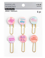 Recollections: Motivational Paperclips - koristeklemmarit