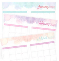 Recollections: Motivational Pocket Calendar 2020