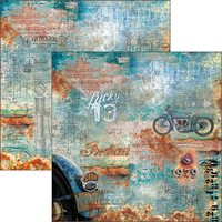 Ciao Bella Scrapbooking Paper Pad : Collateral Rust
