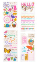 Craft Smart Clear stamps: Hello Spring  - leimasinsetti