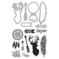 Art C Stamp & Cut: Wild & Free