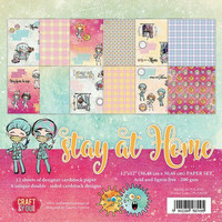 Craft & You Design: Stay Home 12x12 - paperikokoelma
