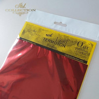 ITD Collection Foil Sheets: Red Termoton