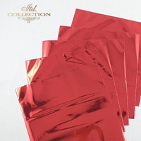 ITD Collection Foil Sheets: Red Termoton