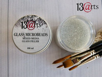 13arts Glass Micropheres 100ml - pienet mikrohelmet