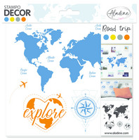 Aladine Foam Stamps: Road Trip  - leimasinsetti