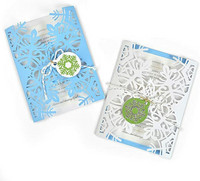 Sizzix Thinlits: Snowflake Card -stanssisetti