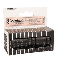 Studio Light Planner Essentials Washi Tape Set: Days of the week #15
