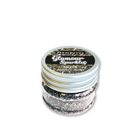 Stamperia Glamour Sparkles 40g : Silver - glittermurske