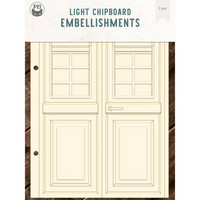 P13 Light Chipboard Album Base Door  - albumipakkaus