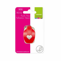 Vaessen Creative : Heart Mini  - kuviolävistäjä avaimenperällä