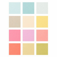 Florence: Pastel Smooth A4 -kartonkipakkaus