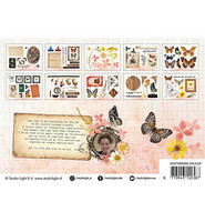 Studio Light: Just Lou Butterfly Collection A6  - leikekuvalehtiö