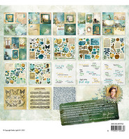 Studio Light: Jenine’s Mindful - New Awakening Mixed Paper 20 x 20 cm  - paperilehtiö