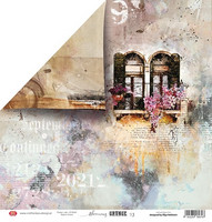 Craft & You Design: Blooming Grunge 12x12 - paperikokoelma