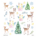 DP Craft Glitter Stickers : Deers & Angels  -tarra-arkki