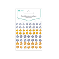 DP Craft Adhesive Stones :  Gold & Silver