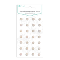 DP Craft Adhesive Stones :  Opal 8mm