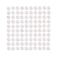 DP Craft Adhesive Pearls : Opalescent White 8mm
