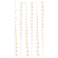 DP Craft Adhesive Pearls : Mixed Opalescent Ivory