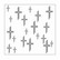 Mundart Stempel:  Cross 6x6 -sabluuna