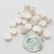 DIY & Cie Wax Beads: Pearl White 35 g - sinettivahahelmet