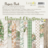 Lemoncraft: Natural Christmas 6x6 -paperilehtiö