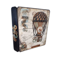 Stamperia Greyboard: Voyages Fantastiques A4 chipboard koristeet