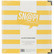 Simple Stories Snap Album  6x8: Yellow Stripe -kansio