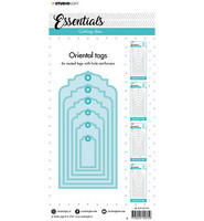 Studio Light Essentials Oriental Tags  #104 -stanssisetti