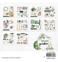Studio Light: Winter Garden Die Cut Book 15 x 15 cm  - leikekuvalehtiö