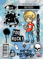 Visible Image: Max Rocks A6 -leimasinsetti ja yhteensopivat stanssit