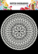 Dutch Doobadoo: Mandala Round #2 15x15 cm -sabluuna