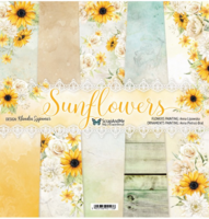 ScrapAndMe: Sunflowers 12x12 -paperikokoelma (ennakkotilaus, toimitukset viikolla 15)