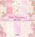 ScrapAndMe:  Pink Blossom #2 12x12 - paperikokoelma