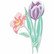 Sizzix Thinlits: Layered Spring Flowers  -stanssisetti