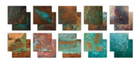 CC Essential Craft Papers 6 x 6 : Patina