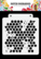 Dutch Doobadoo: Honeycomb 15x15 cm -sabluuna