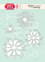 Craft & You: Cornflower (Ruiskaunokki)  - stanssisetti
