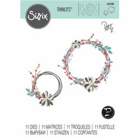 Sizzix Thinlits: Winter Garland  -stanssisetti