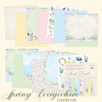 Lemoncraft: Spring Everywhere Creative Pad 12x12 - paperikokoelma