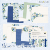 Lemoncraft: Blue Almonds 12x12 - paperikokoelma