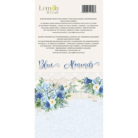 Lemoncraft: Blue Almonds Elements for Fussy Cutting 6x12 -paperilehtiö