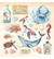 Studio Light: Take me to the ocean Die Cut Book 15 x 15 cm  - leikekuvalehtiö