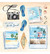 Studio Light: Take me to the ocean Die Cut Book 15 x 15 cm  - leikekuvalehtiö