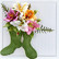 Spellbinders: Oriental Lily & Wellies - stanssisetti