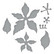 Spellbinders: Poinsettia - stanssisetti